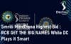 WPL Auction 2023 Smriti Mandhana Highest Bid