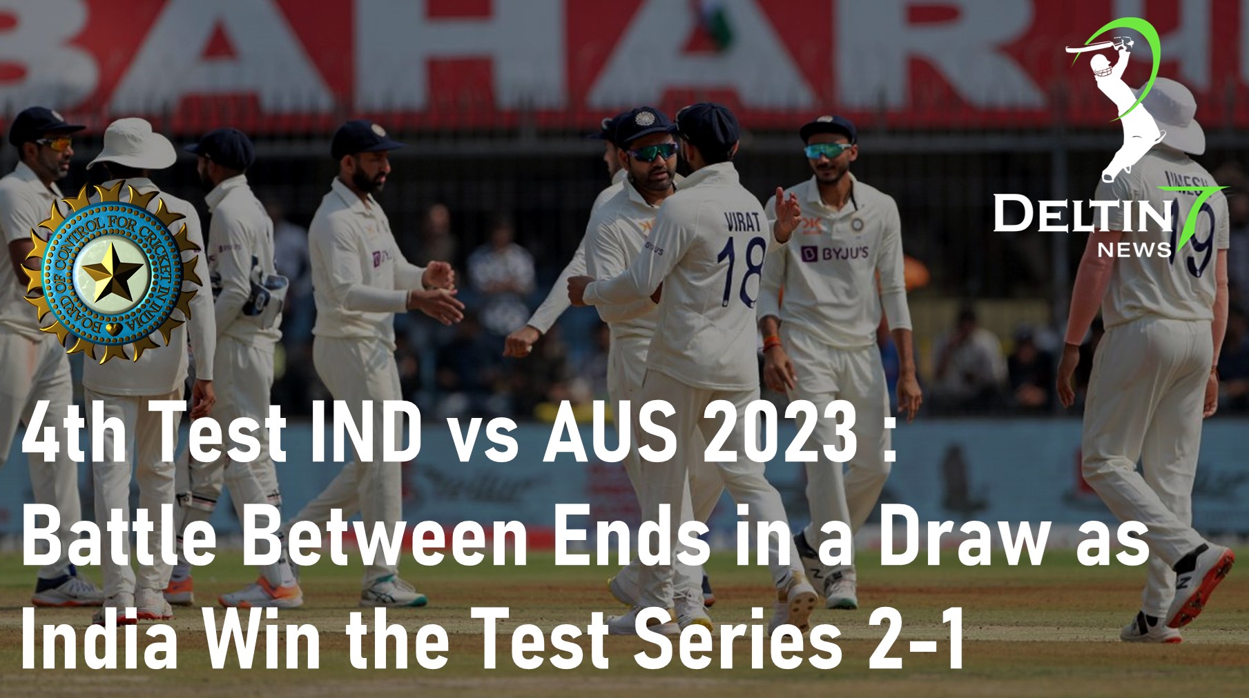 4th Test IND vs AUS 2023 India Win the Test Series 21