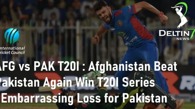 AFG vs PAK T20I Afghanistan Beat Pakistan Embarrassing Loss for Pakistan