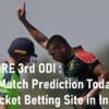 BAN vs IRE 3rd ODI Match Prediction Today Best Cricket Betting Site in India