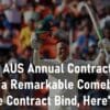 Cricket Australia Annual Contract List Khawaja Remarkable Comeback a Terrible Contract Bind