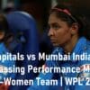 Delhi Capitals vs Mumbai Indians Embarrassing Performance Moments Mumbai Indians Women Team