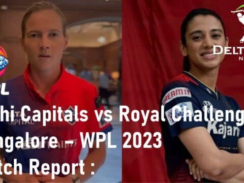 Delhi Capitals vs Royal Challengers Bangalore Womens Cricket WPL 2023 Match Report