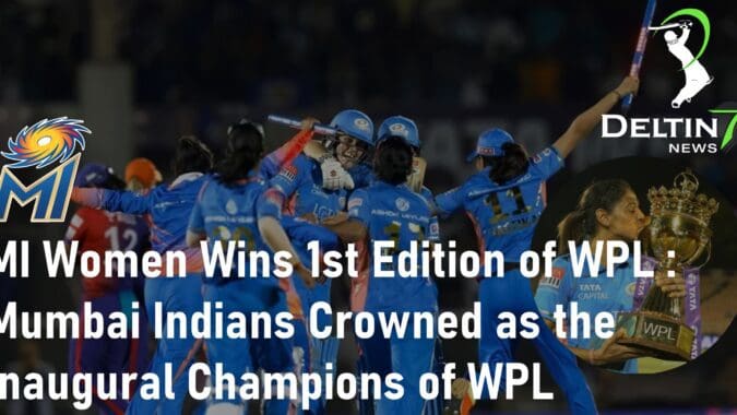 MI Women Wins 1st Edition of WPL Mumbai Indians Crowned Champions of Women's Premier League