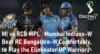 MI vs RCB WPL 2023 the Eliminator UP Warriorz