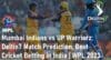 Mumbai Indians vs UP Warriorz Match Prediction 100 Sure, Best Cricket Betting Sites in India