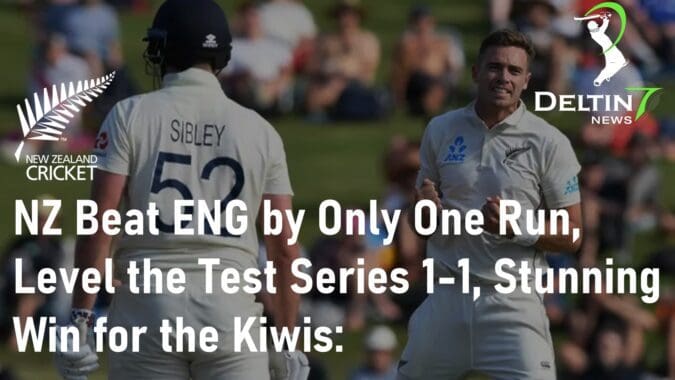New Zealand Beat England Stunning Win for the Kiwis NZ vs ENG Test 2023