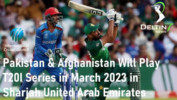Pakistan and Afghanistan Will Play T20I Series Sharjah United Arab Emirates