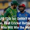 Pakistan vs Afghanistan T20i Deltin7 Match Prediction 100 Sure Best Cricket Betting Sites in India