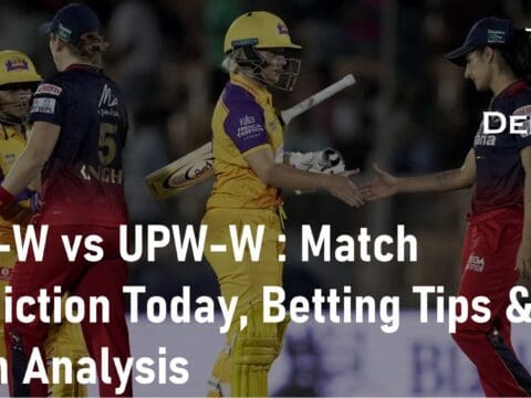 RCB-W vs UPW-W WPL Match Prediction Today Online Cricket Betting App in India