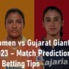 RCB Women vs Gujarat Giants Match Predictions Cricket Betting Tips