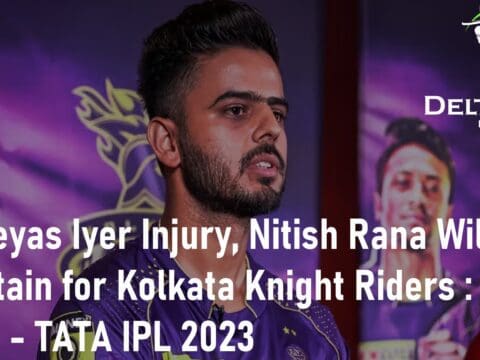 Shreyas Iyer Injury Absence Nitish Rana Will Captain for Kolkata Knight Riders Kolkata Knight Riders TATA IPL 2023