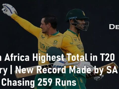 South Africa Highest Total in T20 History | New Record Made by South Africa After Chasing 259 Runs – T20 History Highest Score South Africa Highest Total in T20 History New Record Made by South Africa T20 History Highest Score