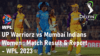 WPL 2023 UP vs MI Result and Report - MAR 12th