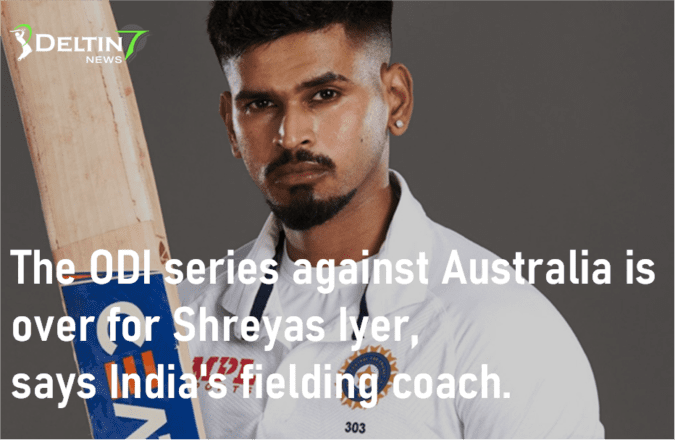 ODI against Australia is over for Shreyas Iyer