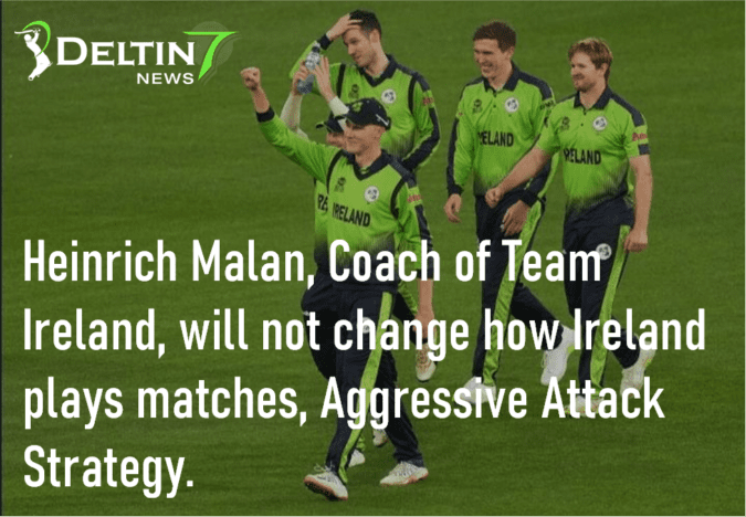 Heinrich Malan The Coach of Team Ireland