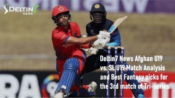 Afghan U19 vs SL U19