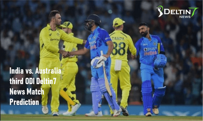 IND vs AUS 3rd ODI Prediction