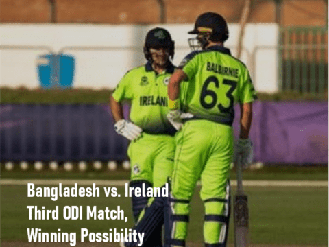 BAN vs IRE 3rd ODI Prediction