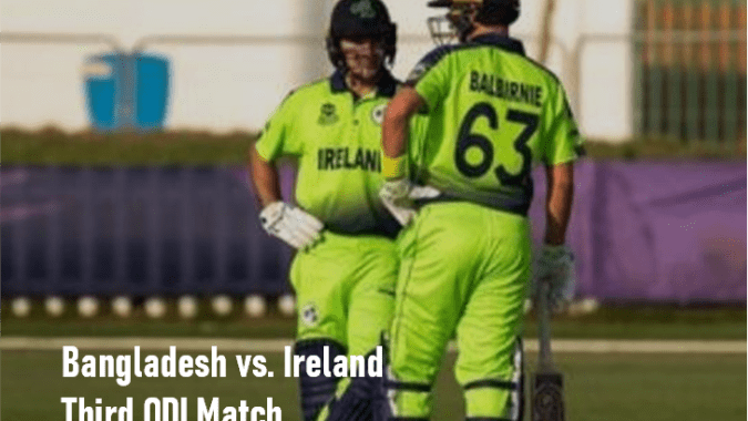 BAN vs IRE 3rd ODI Prediction