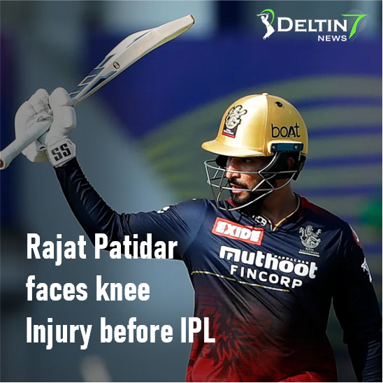 Rajat Patidar faces knee Injury