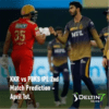 KKR vs PBKS IPL 2nd Match Prediction