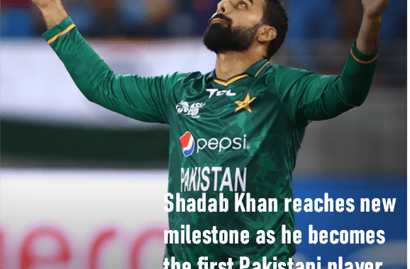Shadab Khan reaches new milestone
