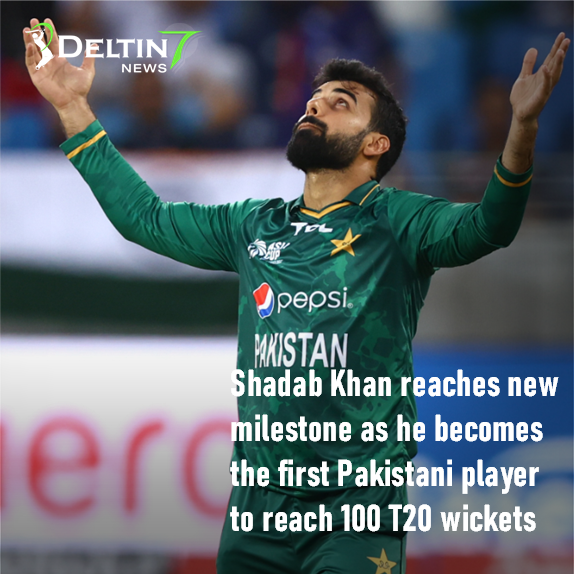 Shadab Khan reaches new milestone