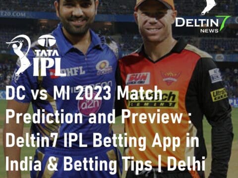 DC vs MI 2023 Match Prediction IPL Betting App in India Delhi Capitals vs Mumbai Indians