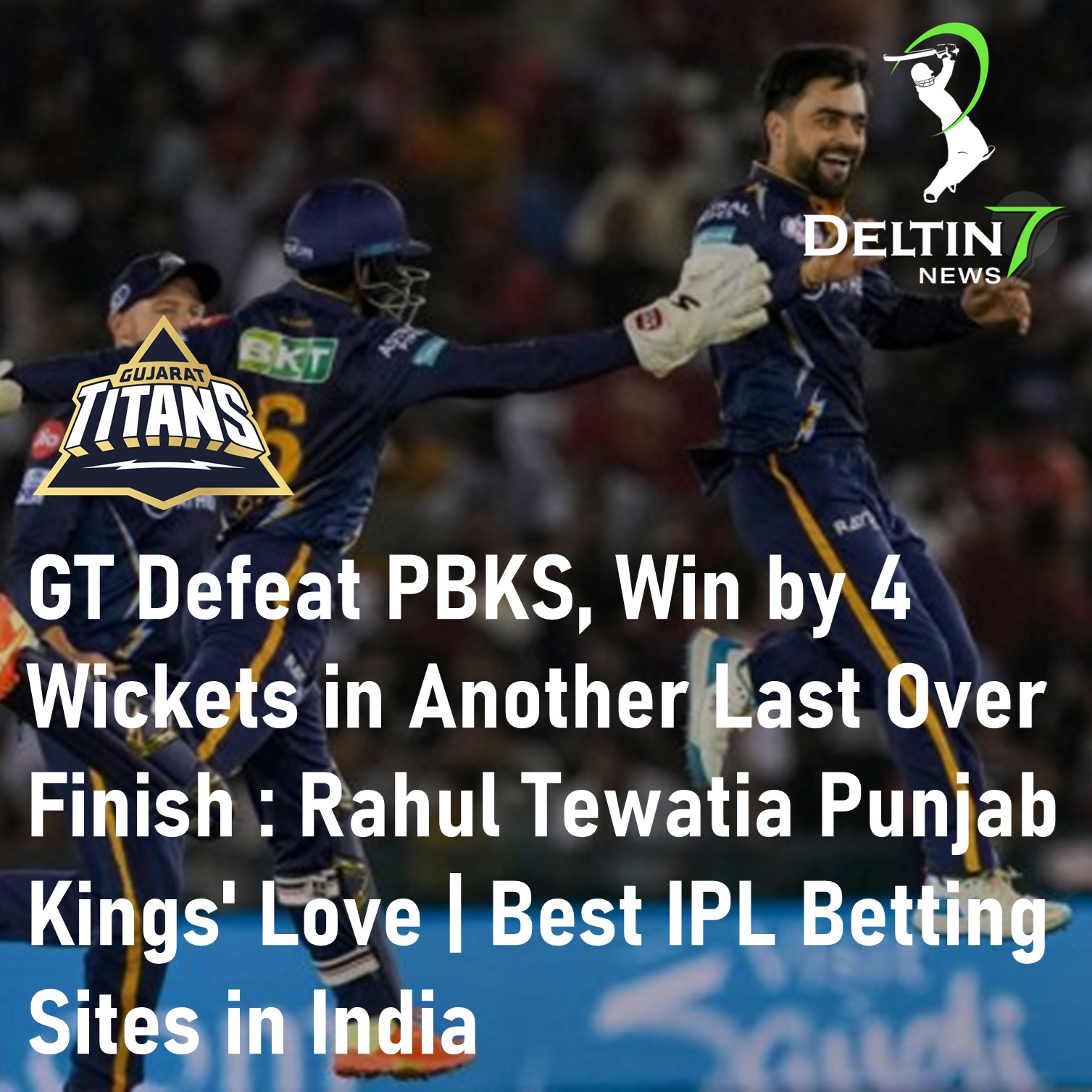 Gujarat Titans Defeat Punjab Kings | Best IPL Betting India