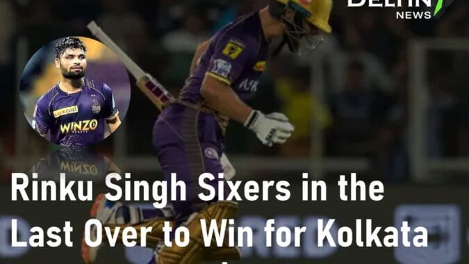 Rinku Singh Sixers Win for Kolkata Knight Riders KKR vs GT IPL 2023