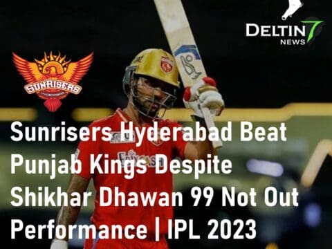 Sunrisers Hyderabad Beat Punjab Kings Shikhar Dhawan 99 IPL 2023 Match Report