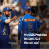 MI vs CSK 8th April Prediction 2023