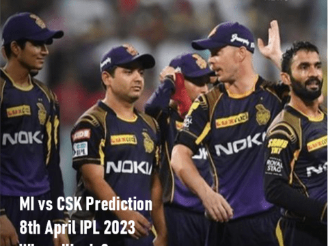 KKR vs GT Prediction April 9th IPL 2023