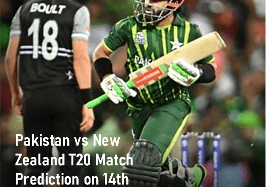 PAK vs NZ T20 Prediction April 14th