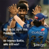 IPL RCB vs DC Apr 15th Prediction