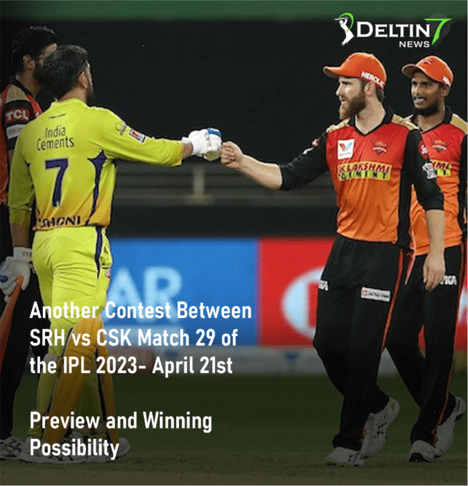 IPL SRH vs CSK Apr 21 Prediction