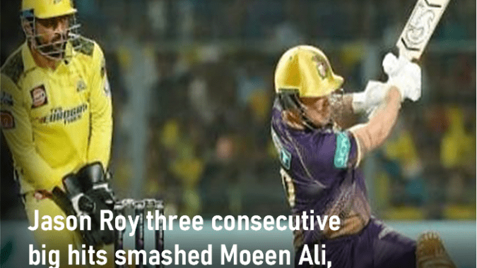 Jason Roy three big hits