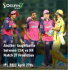 IPL CSK vs RR Apr 27 Prediction