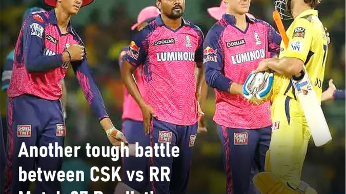 IPL CSK vs RR Apr 27 Prediction