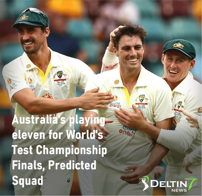 Australia playing eleven for WTC finals