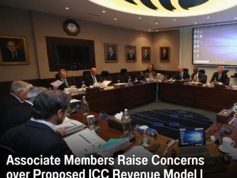Associate Members Raise Concerns over Proposed ICC Revenue Model | India to Get the Biggest Share of Money