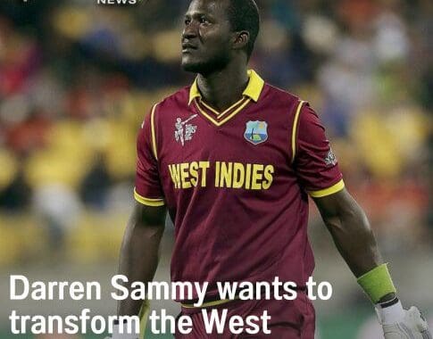 Darren Sammy wants to transform the West Indian Cricket
