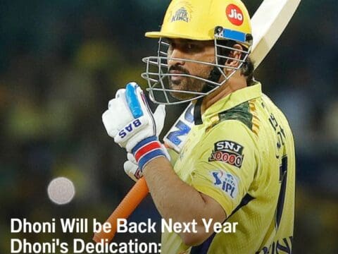 Dhoni Will be Back Next Year | Dhoni’s Dedication: A Promise of Another IPL Season Dhoni Will be Back Next Year | Dhoni's Dedication: A Promise of Another IPL Season