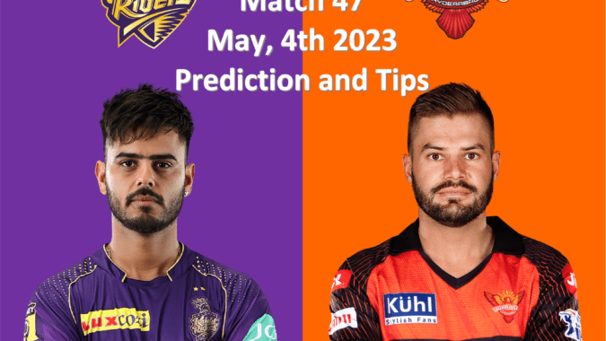 IPL SRH vs KKR May 4 Prediction