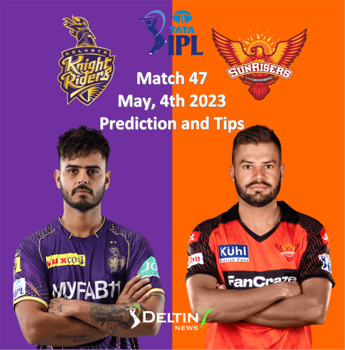 IPL SRH vs KKR May 4 Prediction