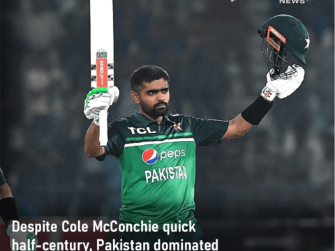 Pakistan dominated New Zealand in 3rd ODI