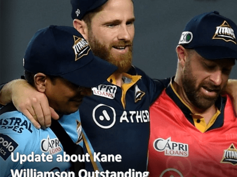 Update about Kane Williamson