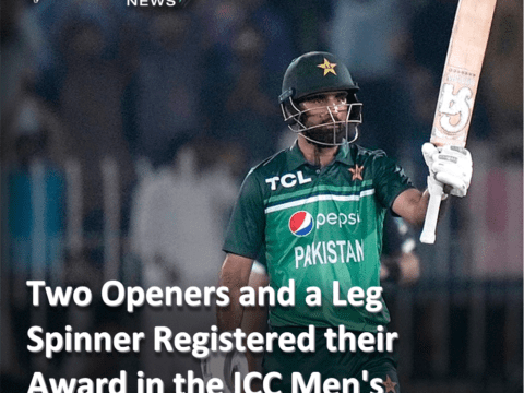Two Openers and a Leg Spinner Registered