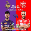 IPL PBKS vs KKR May 8 Prediction
